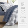 Merit Linens Bedding Bundle, Patterned Microfiber Comforter Set and Solid