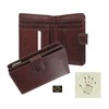 Tony Perotti Wallet Full Grain Leather with Flap Closure and