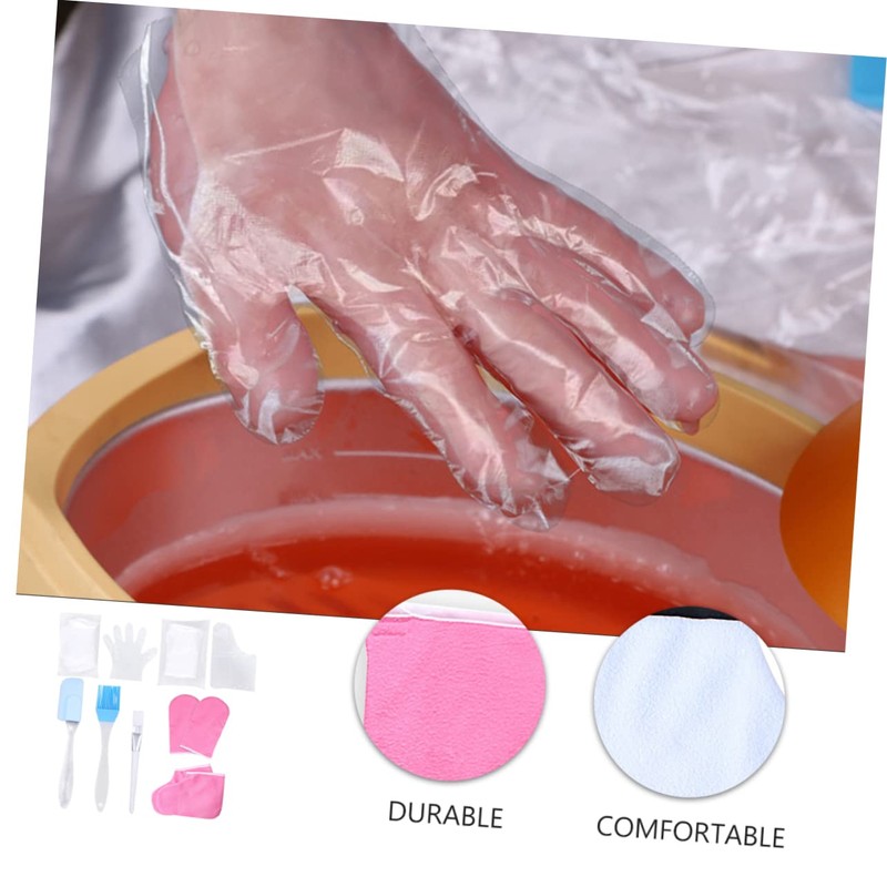 WOONEKY Professional Hand Wax Gloves Foot Care Spa Gloves Moisturizing