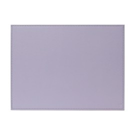 Freeform Duo Place Mat Set Lilac / Grey 40 x 30 cm Washable Place Mat Washable up to 90 °C Heat Resistant Faux Leather Table Mat Dining Table Mat