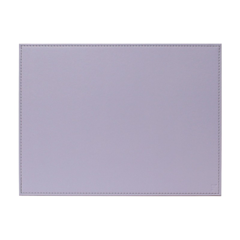 Freeform Duo Place Mat Set Lilac / Grey 40 x