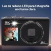 Cámara Digital 5K 80MP con WiFi para Vlog y Pantalla