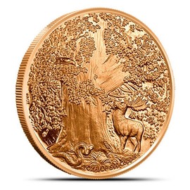Katy Craig Katy Craig 10 x 1oz Copper Rounds Great Eagle Nordic 999 Fine Bullion Supplied in Tub
