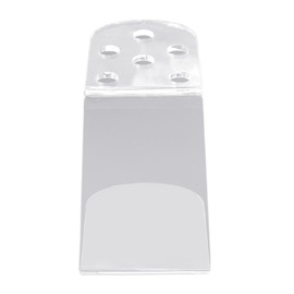 Scissors Holder for Hair Stylist | Acrylic Salon Shears Rack | Groomer Scissor Stand Hairdresser Organizer- Clear 6 Holes Stylist Tool Rack for Barber Shop Home