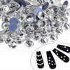 1440pcs Flatback Crystal Rhinestones for Crafts Clothes DIY Decoration, Crystal,