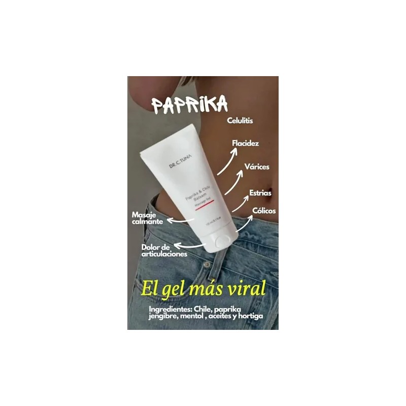 Farmasi Gel Paprika Y Chilereduce Estrías Kit De 3 Piezas