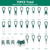 Hossom 76 Pieces Car Release Tool Pin Removal Tool for