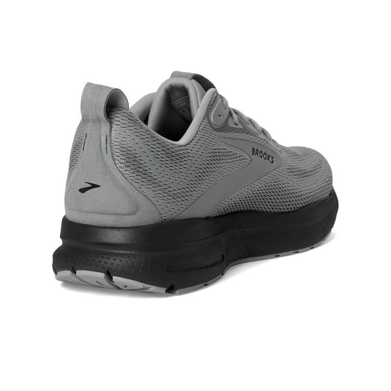 Brooks Men's Trace 4, Grey/Black/Ebony, 11.5 Medium