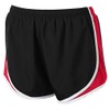 Joe's USA Ladies Moisture-Wicking Track & Field Running Shorts-S-Red