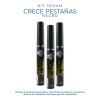 Serum Crece Pestañas Y Cejas Negro 3 Piezas Bena