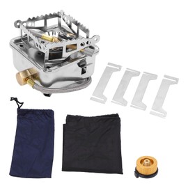 Foldable Camping Stove Light Weight Four Legged Design Safe Portable Backpacking Stove with Hose