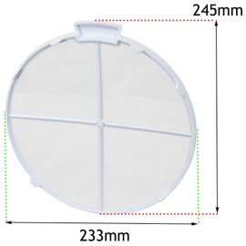 SPARES2GO Lint Screen Fluff Filter Compatible with Creda Tumble Dryer