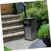 KICHOUSE Trash Can Ashtray Trash Cans Container Garbage Bin Ashtrays