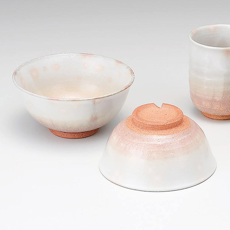 Japanese Ceramics T92130250 Tsubaki Hidekiln Silver Ash Tea Cup (Large)