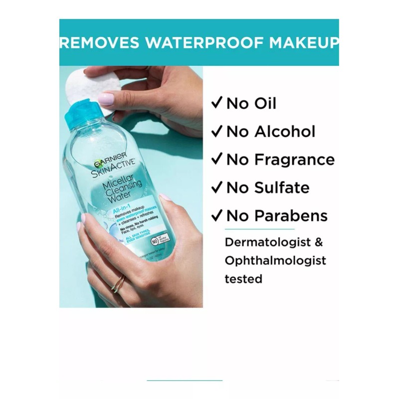 Garnier Agua Micellar Limpiadoradesmaquillante Whaterproof Garnier