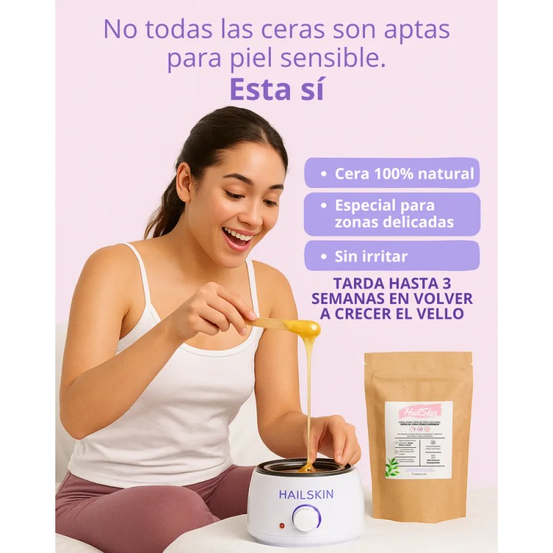 Cera Para Depilar Especial Para La Cara Zona Facial Sensible