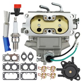 Carbman 15003-7041 15003-7077 Carburetor for Kawasaki FH601V 4 Stroke Engine Carb with Fuel Pump