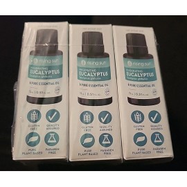 Rising sun 3-100% PURE* Eucalyptus Invigorating Aromatherapy Essential Oil Rising Sun