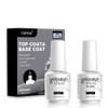 Vishine Esmalte de uñas de larga duración, base + top