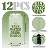 Whaline 12Pcs Margarita Party Slim Beer Can Sleeve 12Oz Lime