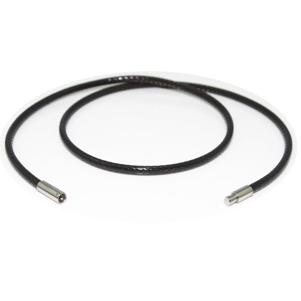 Glory Qin Leather Cord Chain Silk rope Stainless Steel Rice