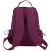 BODHI Rouchette Drawstring Backpack Daypack Bag, Burgundy