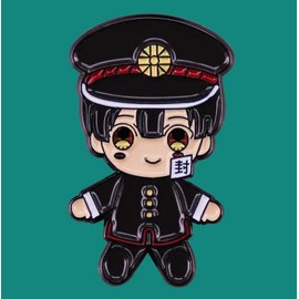 Toilet Bound Hanako Kun Jibaku Shonen Anime Manga 1.25" Enamel Pin, 1.25 Inches, Enamel, enamel