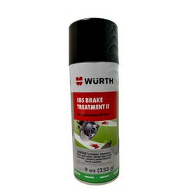 Wurth SBS Brake Treatment Spray | Pro Formula | Anti-Squeal, No Vibration | Heat Resistant up to 1800°F | Safeguard Stops, Drive with Precision