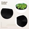 Toyosport 2 Pcs Felt Planting Bags, Round Garden Fabric Grow