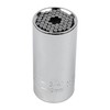 Jazooli Universal Grip Socket Wrench Hand Ratchet Spanner Drill Adapter