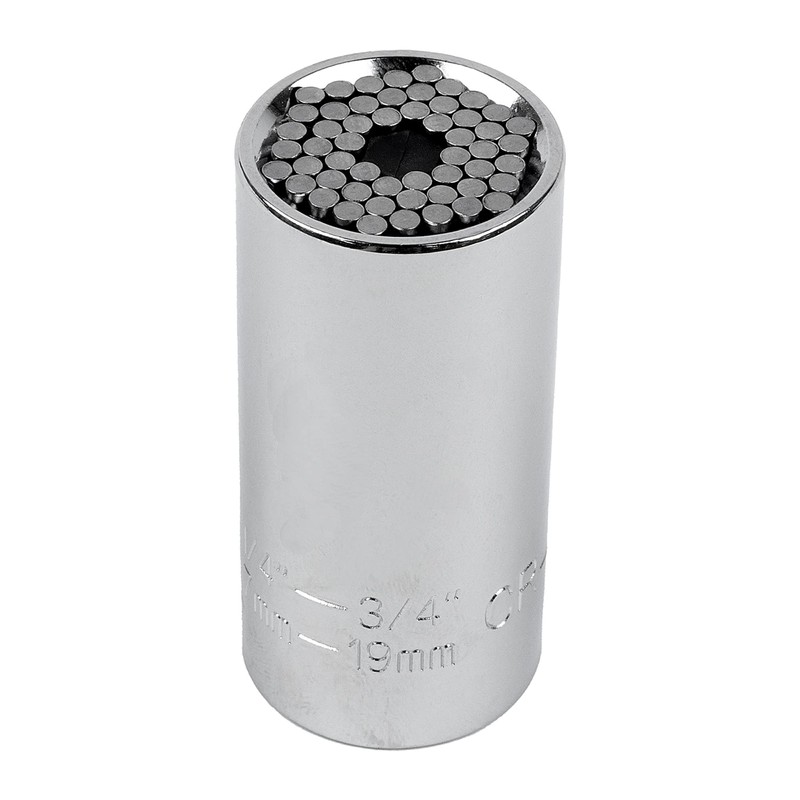 Jazooli Universal Grip Socket Wrench Hand Ratchet Spanner Drill Adapter