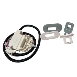 BOVZOR Washing Machine Door Lock Switch Assembly Replacement for GE Hotpoint Washer Parts WH08X37938 WH08X32697 WH01X279, Compatible with GTW220ACK1WW GTW220ACK2WW, Stainless Steel Latch Mechanism