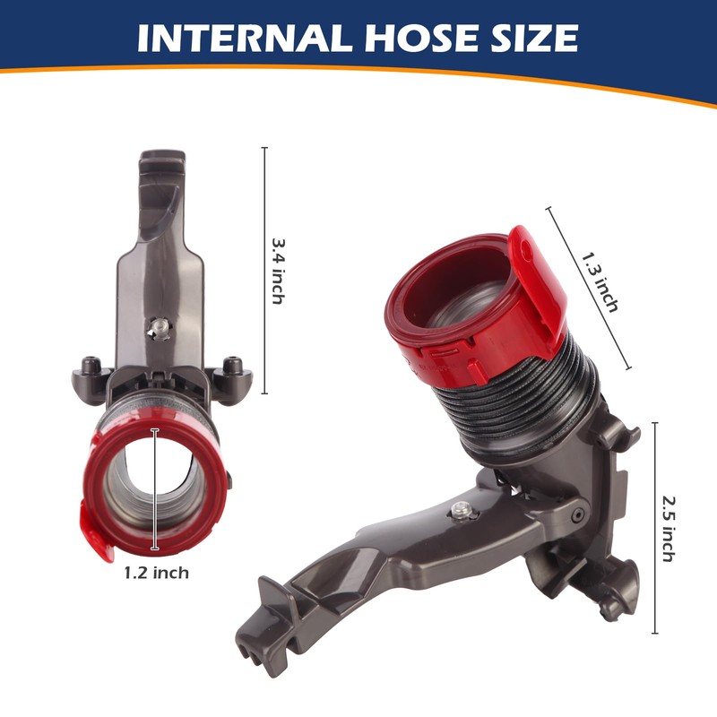Vacuum Cleaner Bottom Internal Hose Replacement for Dyson 920682-01 UP13,UP20,DC41,DC65