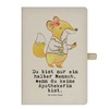 Mr. & Mrs. Panda DIN A4 Baumwoll Notizbuch Apothekerin Herz