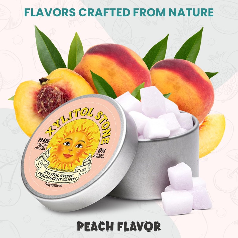 Xylitol Stone Sugar Free Candy - Vegan & Keto Friendly