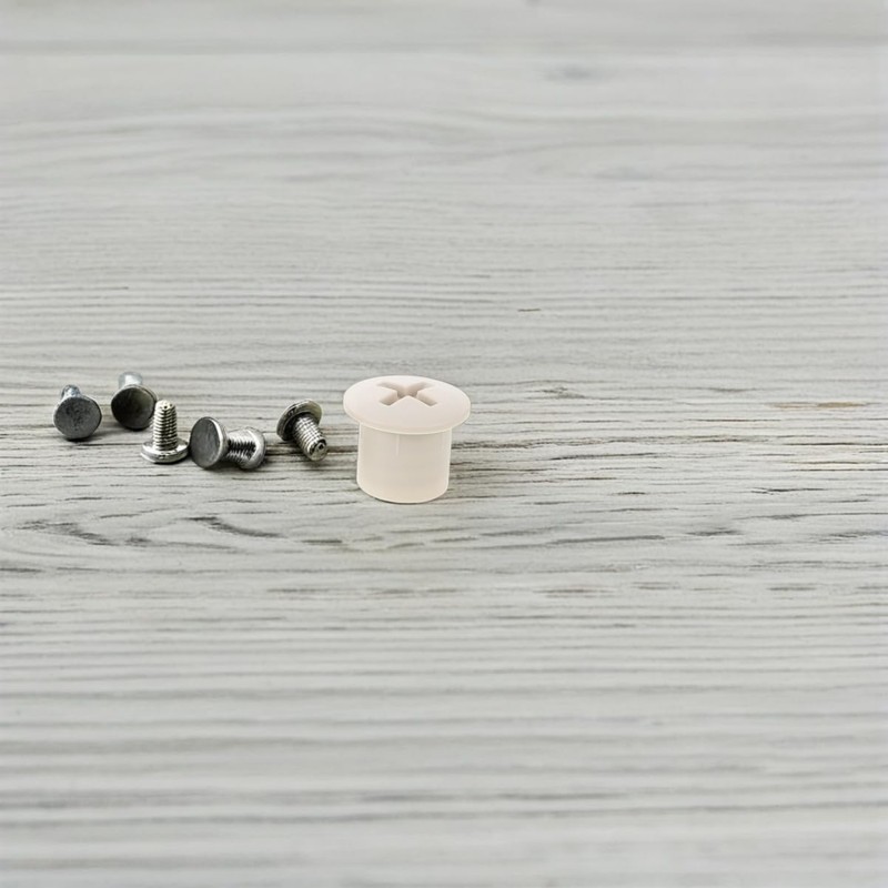 BESPORTBLE 4pcs Children Slide Fixing Screw Caps Plastic Fixing Replacement