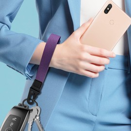 Idakekiy Wristlet Strap for Key, Hand Wrist Lanyard Key Chain Holder for Men and Women