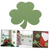 KONTONTY 1set Leaf Shaped Paper Cutouts for DIY Crafting Shamrock