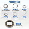 4 Sets 3500 LB Trailer Axle Bearing Kits L68149 L44649