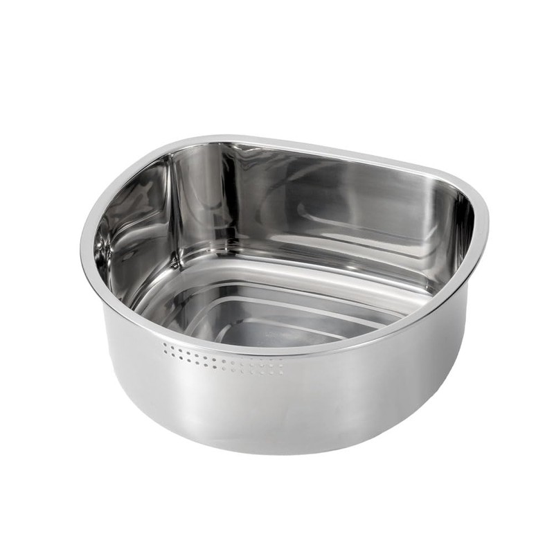 FAB4HOME Washing Up Bowl Stainless Steel Washbasin Plastic-Free Kitchen Sink