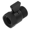 G1/2 Shut Off Valve Brass Water Control Valve Black Shower