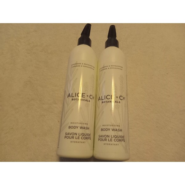 Alice+Co Lot of 2 ALICE+Co BOTANICALS Body Wash Lavender &