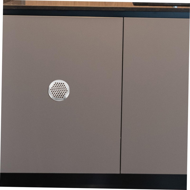 Gadpiparty 12pcs Round Vent Mesh Covers Stainless Steel Cabinet Ventilation