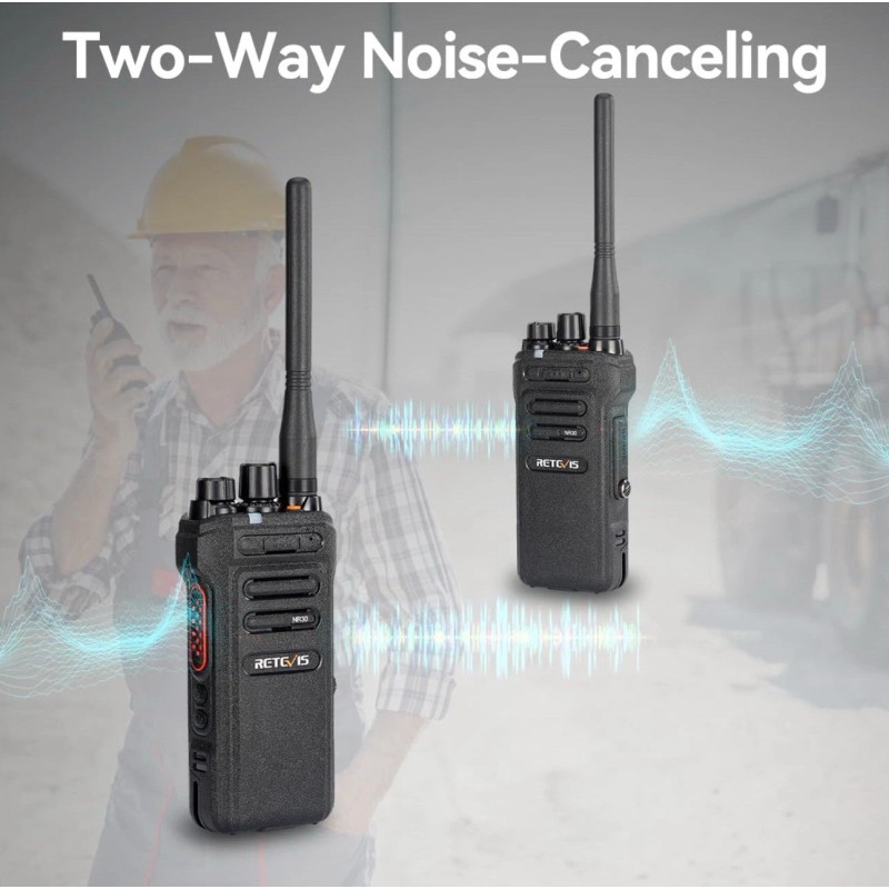 Retevis NR30S Long Range Noise Reduction GMRS IP67 Two Way