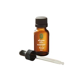 OLEUM VITAE Aceite Esencial de Romero 30ml. Rosmarinus Officinalis 100% Puro y Orgánico. Hecho en India Certificado USDA ORGANIC Aplicación Interno Externo y Aromático