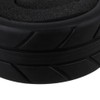 BQLZR 2.56" OD Black RC 1:10 Arrows Pattern Rubber Tyre