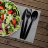 VEPATIM 100 Reusable Forks 18.5 cm Black Reusable 125 Wash