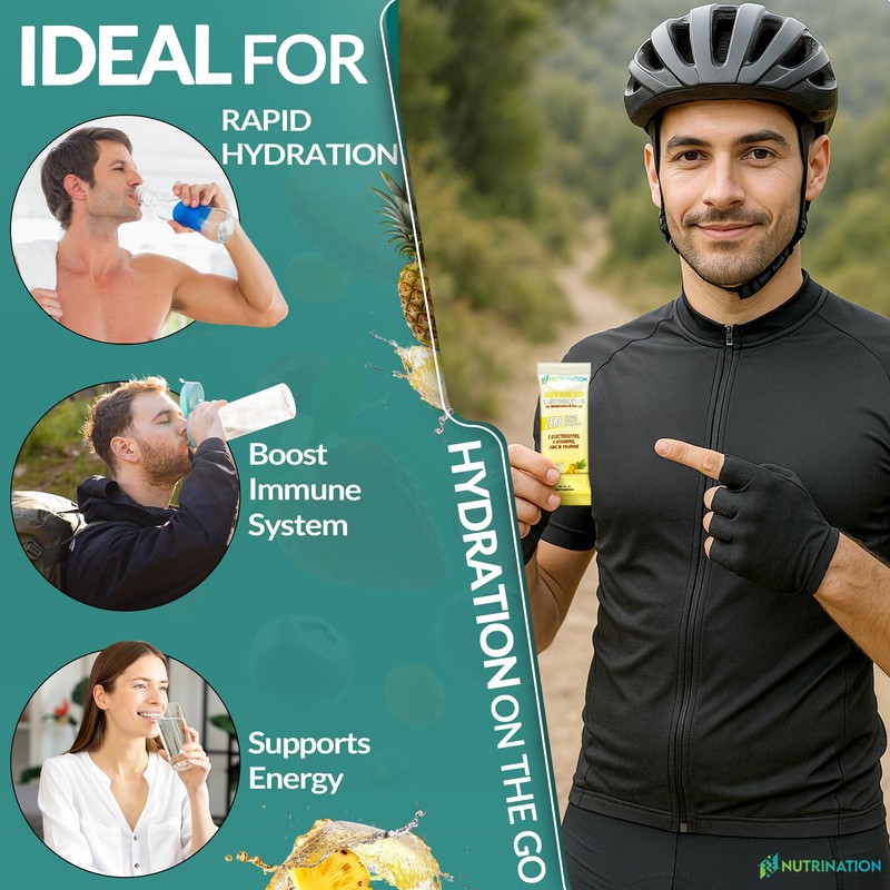Advanced Electrolytes Sachets – High Strength Hydration Sachets with 5