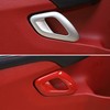 Voodonala Manija de Puerta Interior compatible with Dodge Challenger, Rojo