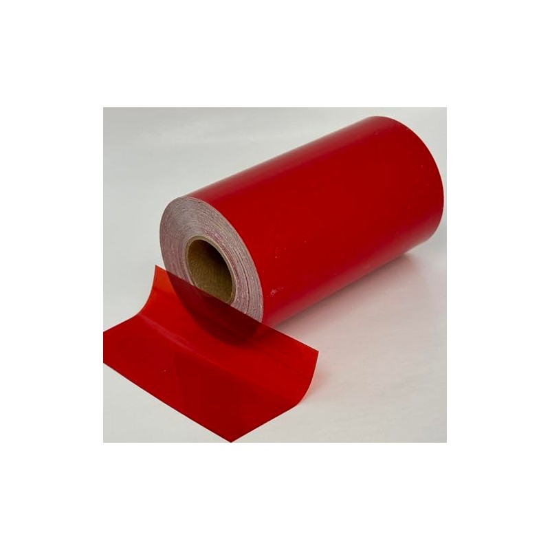 Transparent Vinyl Tape with Self-Adhesive. (4 inch x 25 ft,